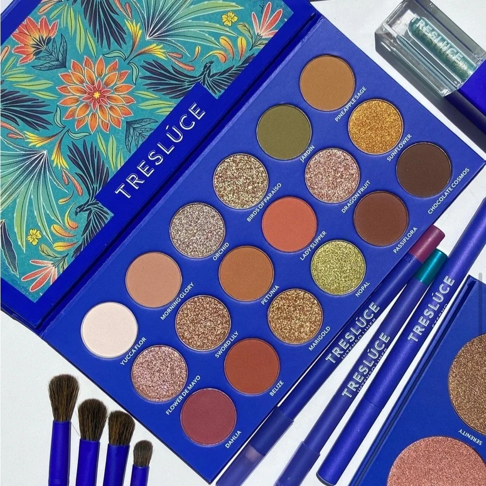 🌿 Treslúce Beauty La Flor de México Shadow Palette